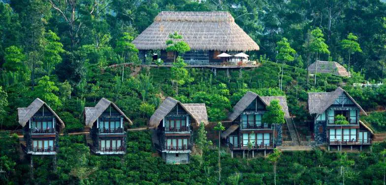 10 impresionantes cabañas en la naturaleza en Sri Lanka