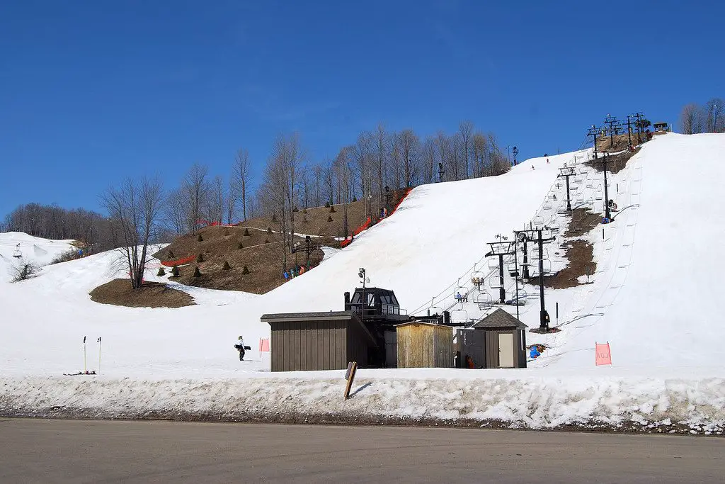 Crystal Mountain al final de la temporada. Crédito de la foto: PDru2014 (Flickr CC)