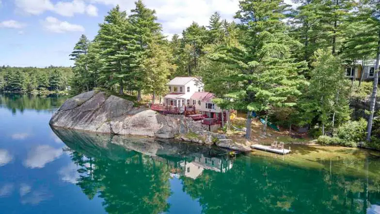 15 Casas en alquiler en el lago de New Hampshire
