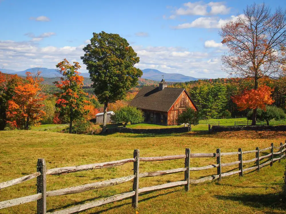 15 mejores lugares para vivir en Vermont
