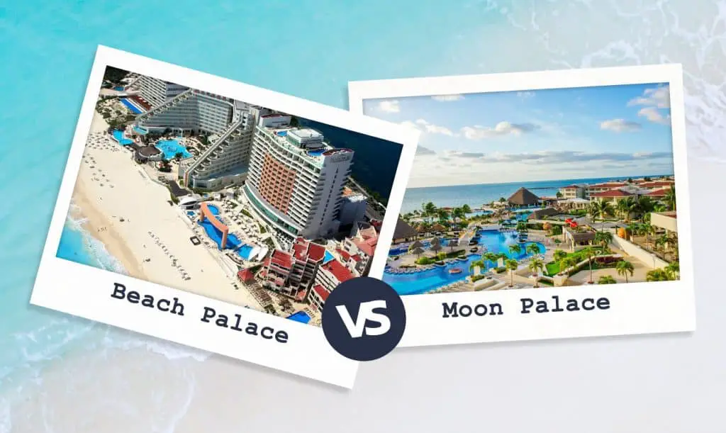 Beach Palace vs Moon Palace Cancún: ¿Dónde debería hospedarse?