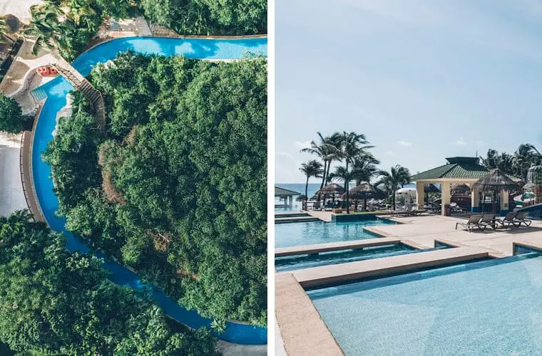 Comparativa de piscinas: Iberostar Paraíso Maya e Iberostar Cancún