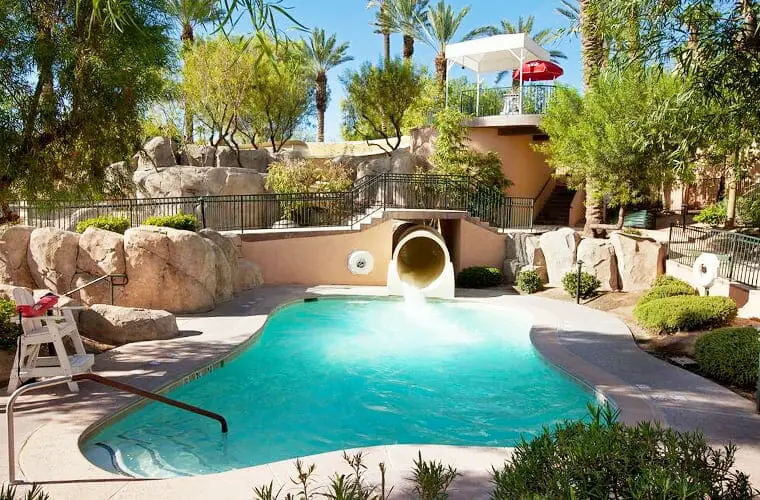 Los 7 mejores hoteles con toboganes de agua en y cerca de Palm Springs