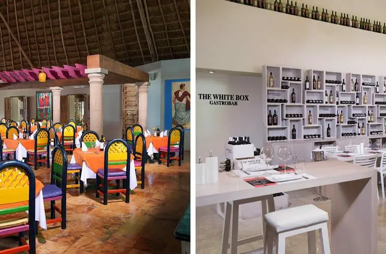 Comparando restaurantes: Oasis Palm y Grand Oasis Palm