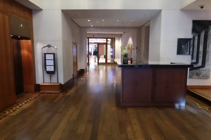 PARK HYATT HAMBURGO: VESTÍBULO DE BIENVENIDA