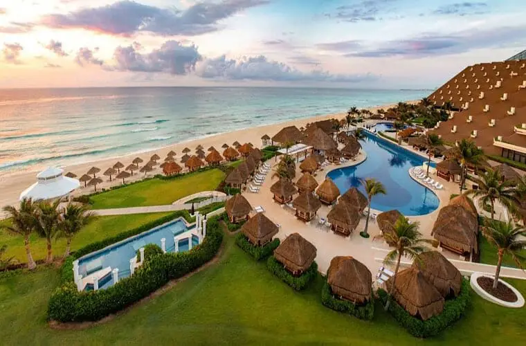 Playa en Paradisus Cancún