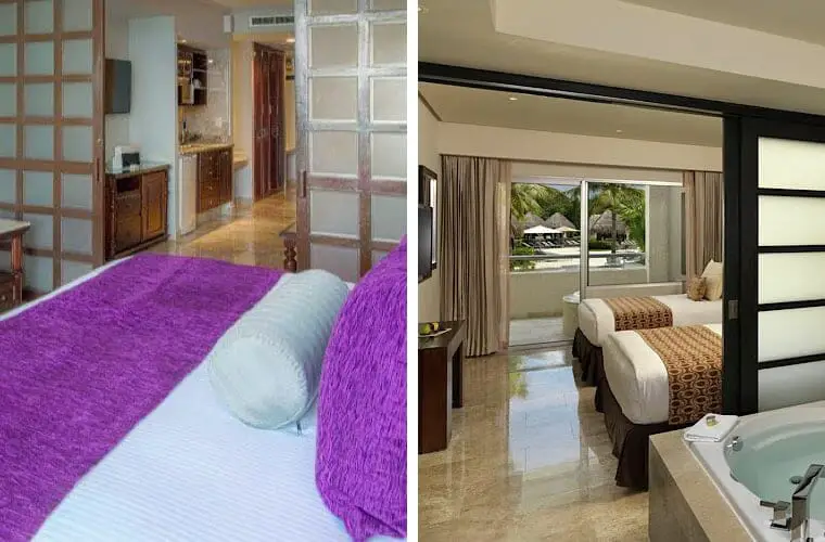 Comparando habitaciones: Paradisus Cancún y Paradisus Esmeralda
