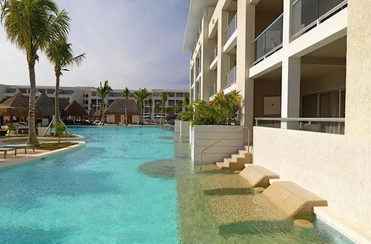 Swim-up suite en Paradisus La Esmeralda