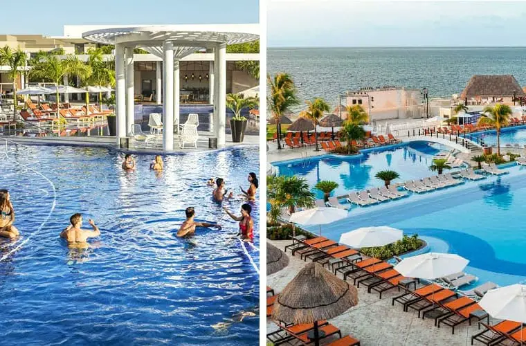 Comparación de piscinas: The Grand at Moon Palace y Moon Palace