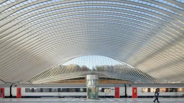 ESTACIÓN LIEGE-GUILLEMINS, BÉLGICA
