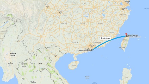 HONG KONG (CHINA) – TAIPÉI (TAIWÁN)