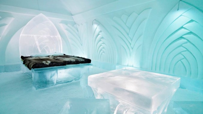 ICEHOTEL, JUKKASJÄRVI, SUECIA