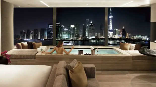 BANYAN TREE SHANGHAI EN EL BUND