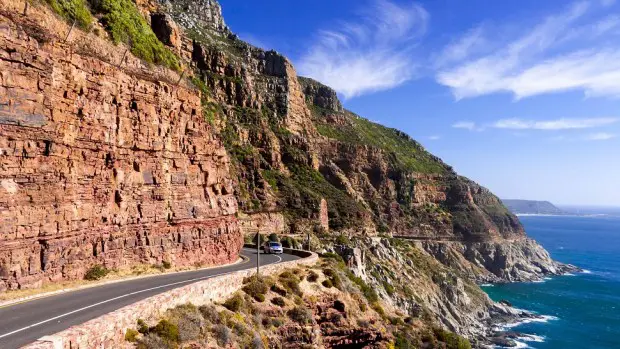 CONDUCE POR LA CARRETERA MARINA ALREDEDOR DE CHAPMAN'S PEAK