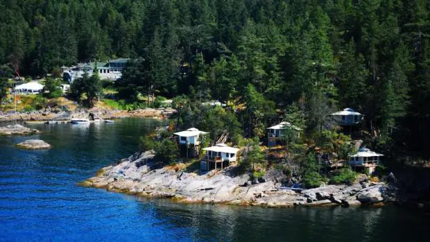 ROCK WATER SECRET COVE RESORT, COLUMBIA BRITÁNICA, CANADÁ - NOCHE SIN DORMIR